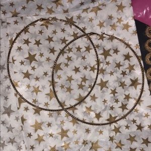 Beam Boutique Gold Hoop Earrings